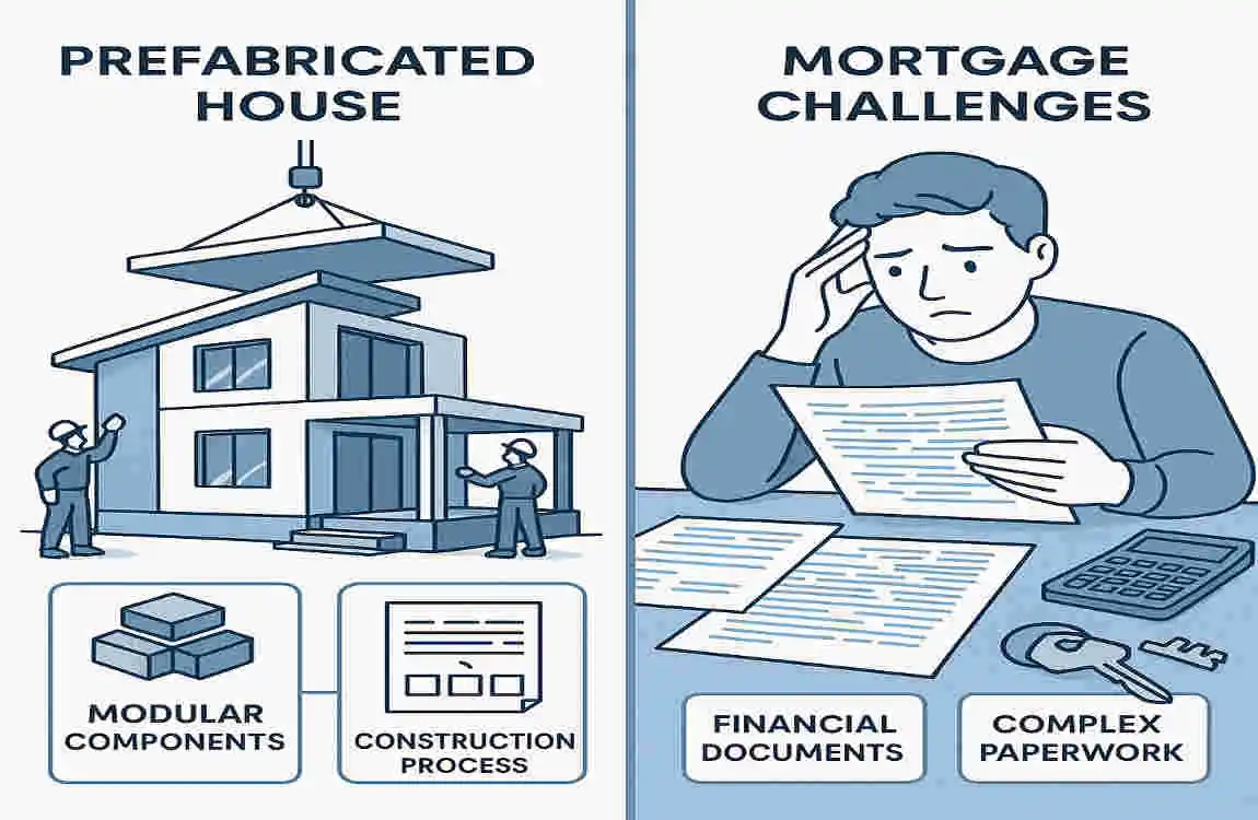how to make a prefab house mortgageable