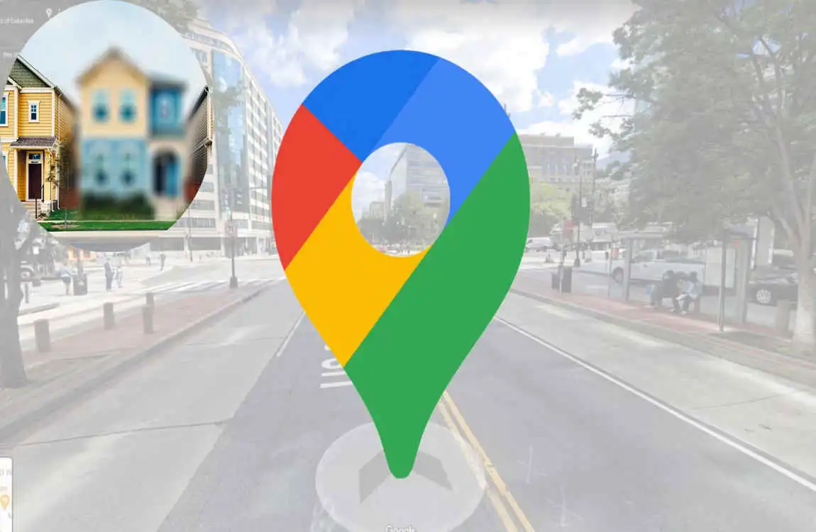 why are some houses blurred on google maps