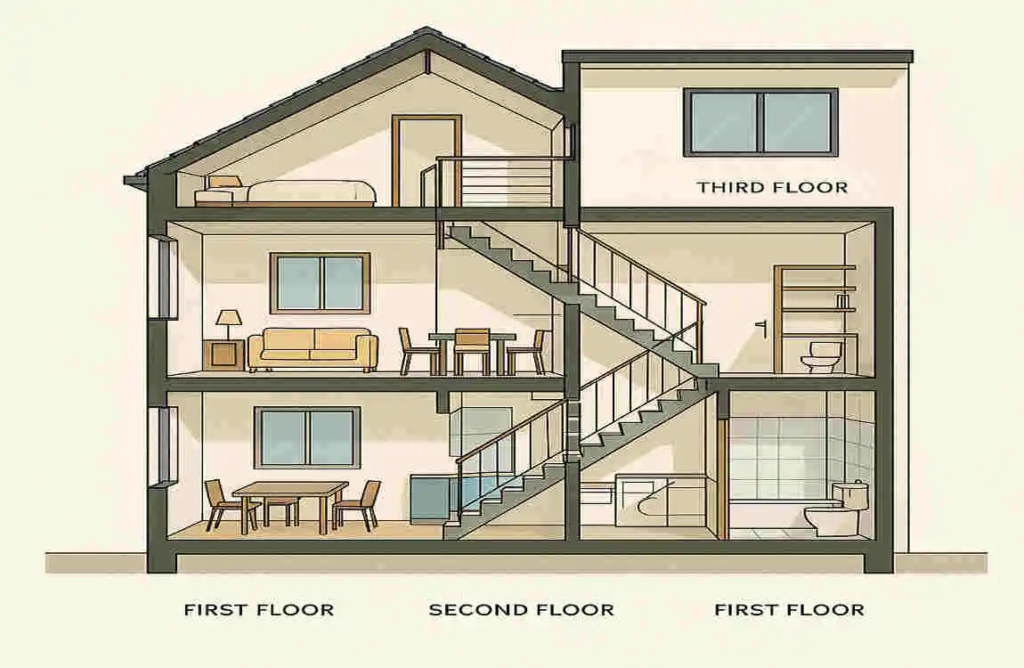 how to make a 3-story house