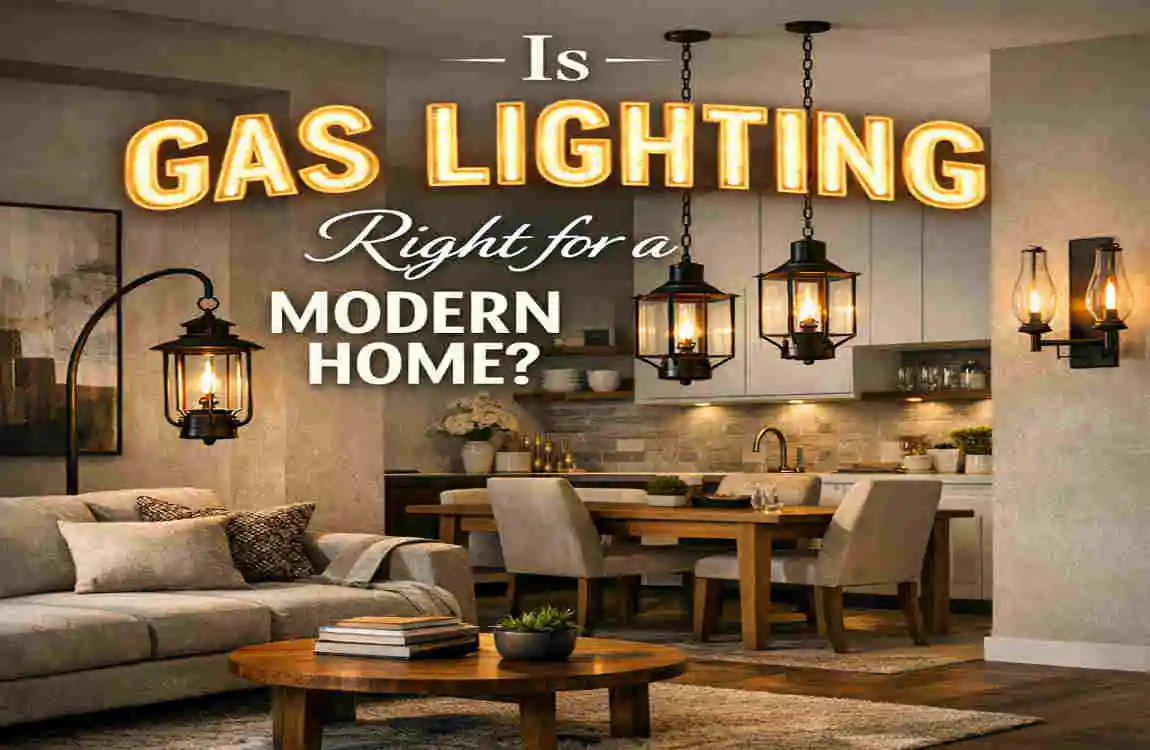 can gas give a house lights