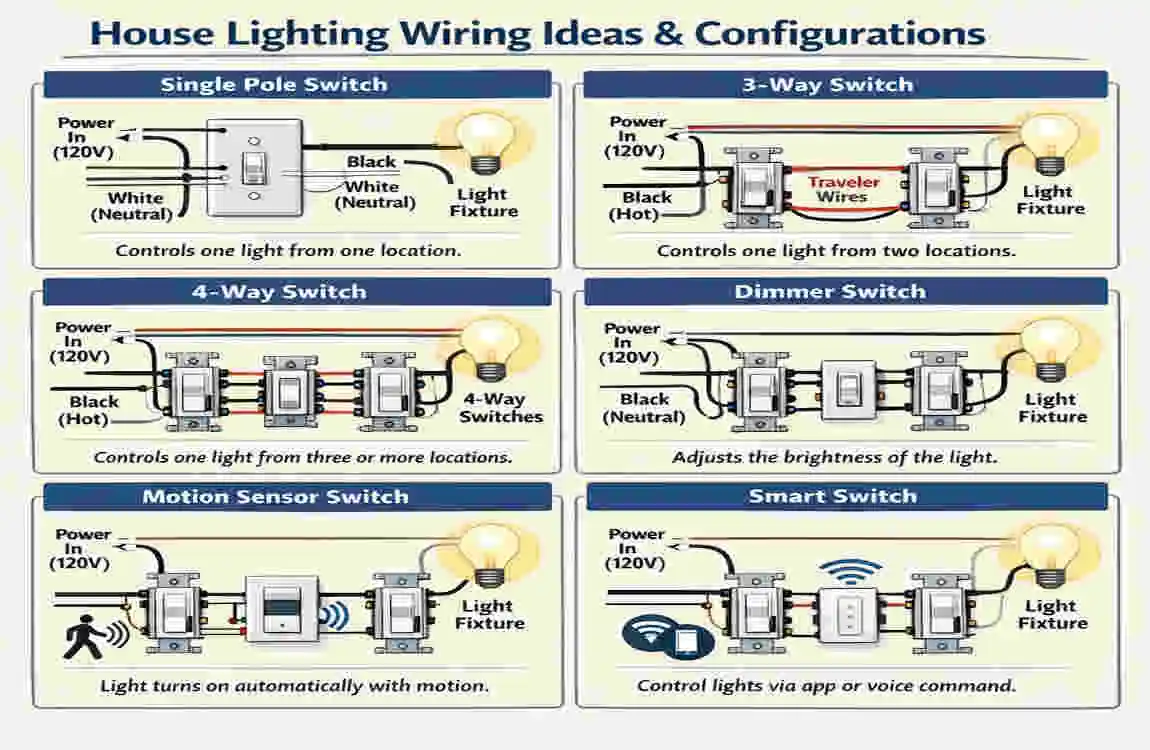 what house lights are wiring idea