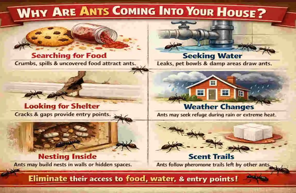 how to get ants out of house