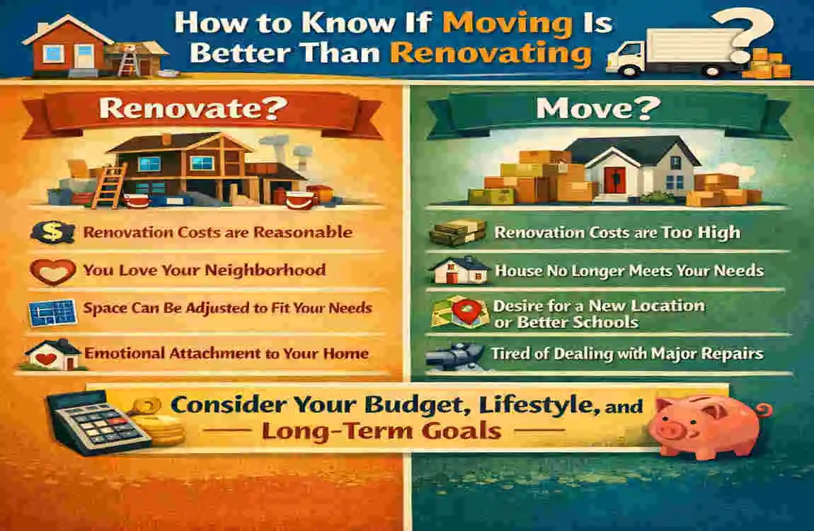 why you should move out of your house