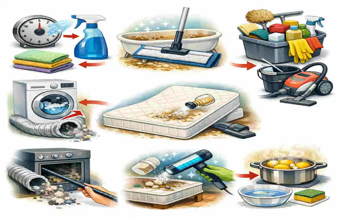 how to start deep cleaning your house