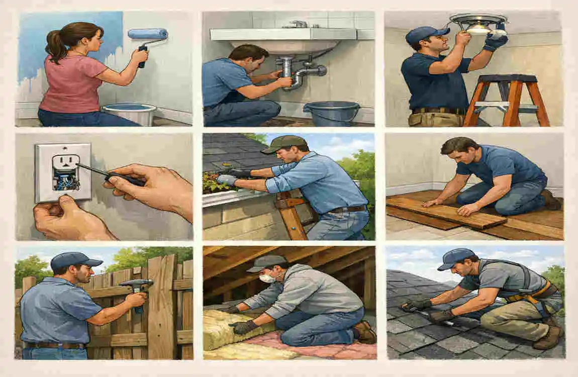how hard is house diy maintenance