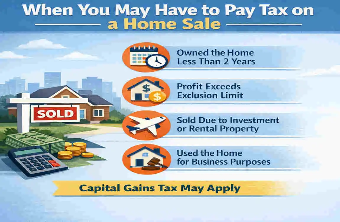 when selling a house do you pay taxes