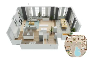 floor plan for a house