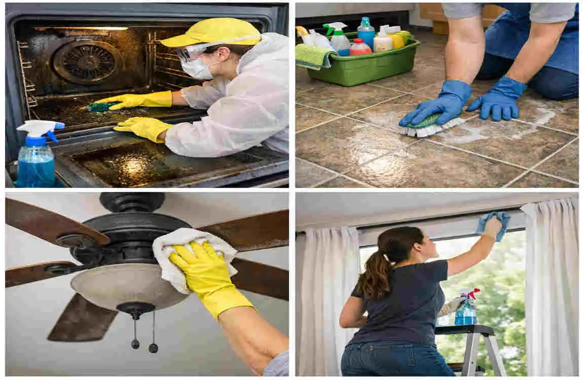 how to start deep cleaning your house