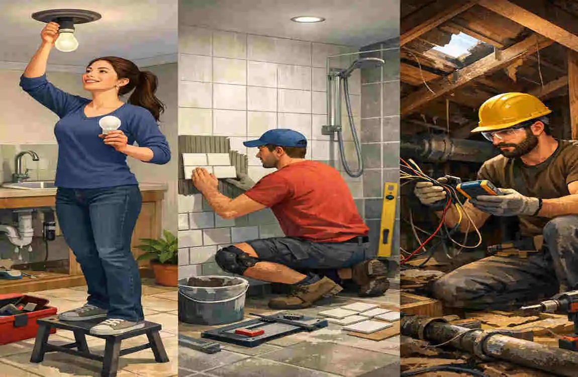 how hard is house diy maintenance