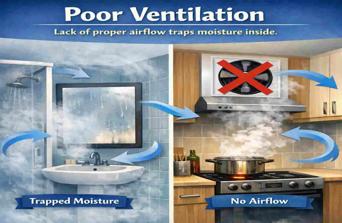 what to do if house is humid