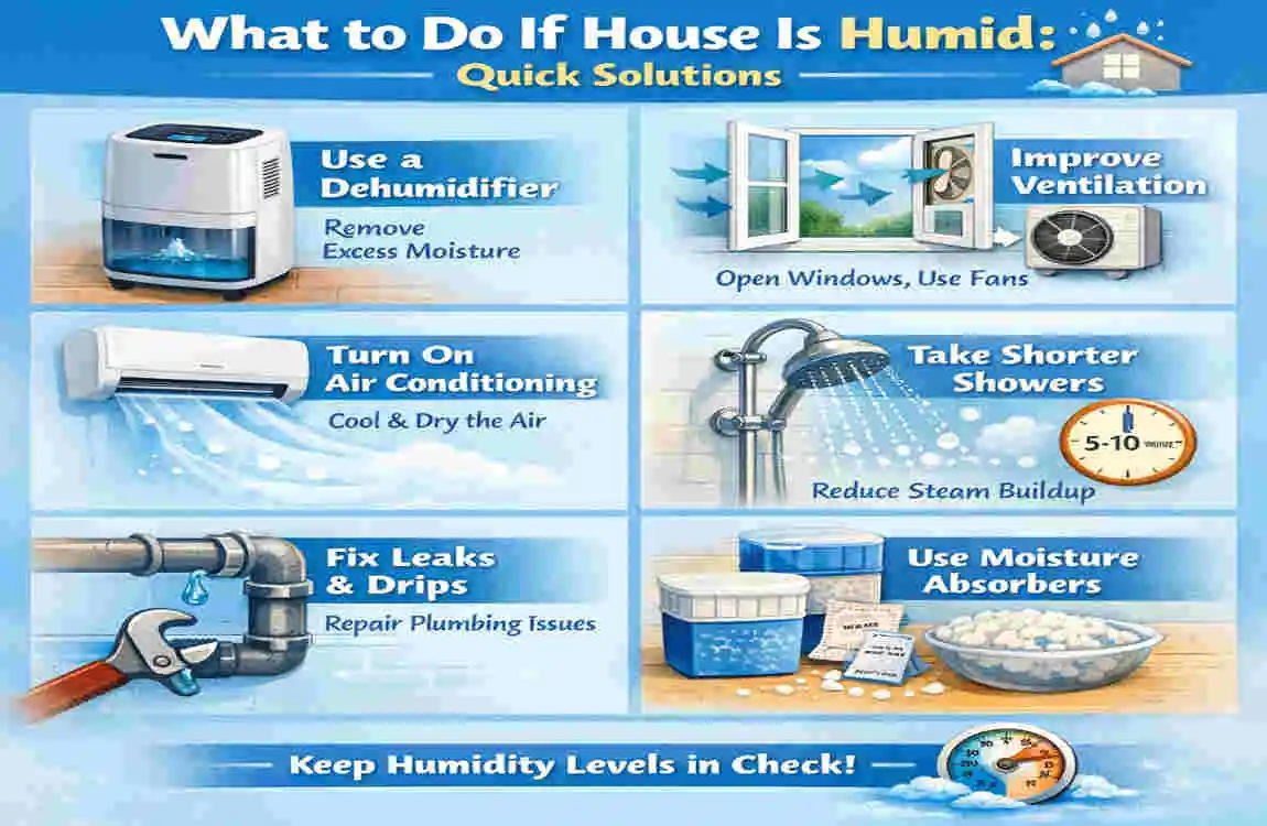 what to do if house is humid