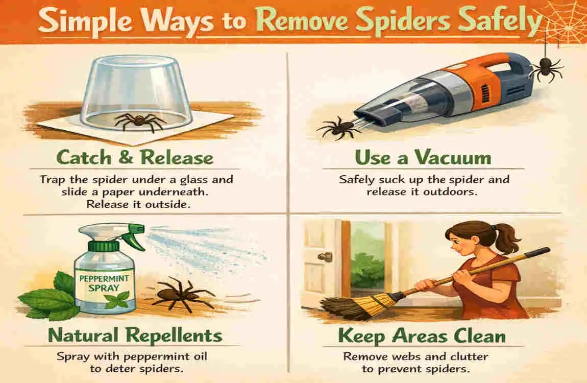 why do spiders come inside the house