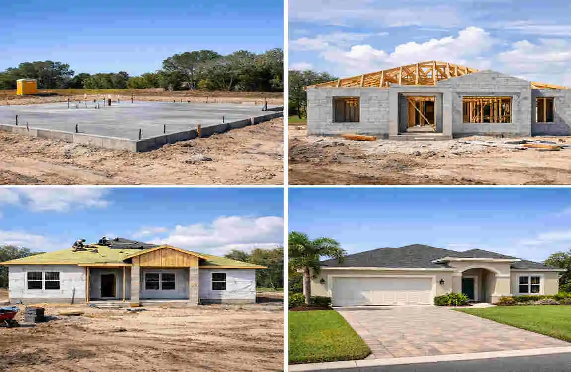 what is involved in building house in florida