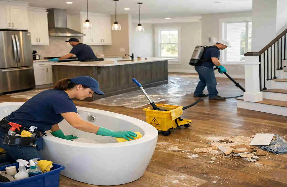 How to Deep Clean a New Construction Home: