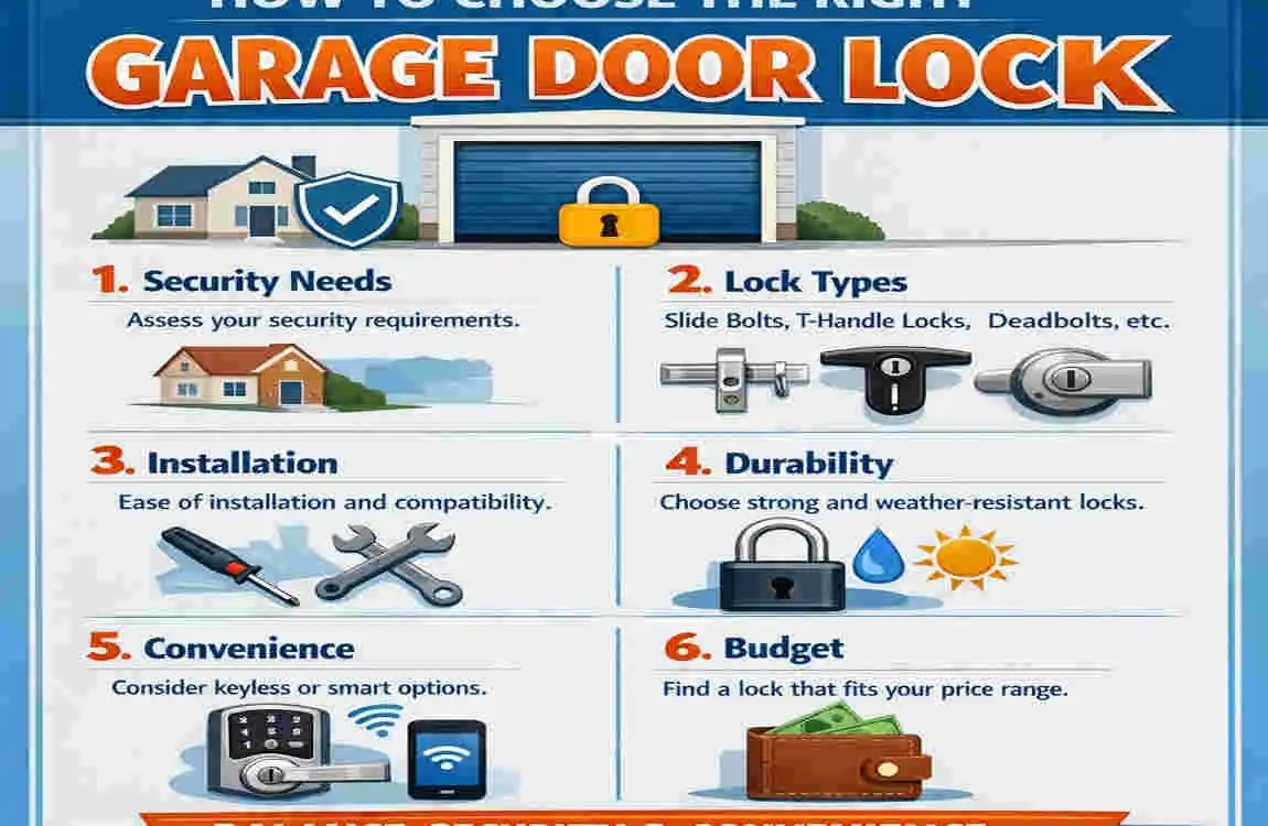 how to change garage door lock