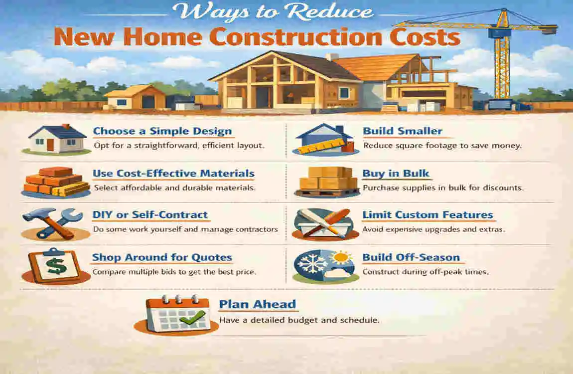 average new home construction cost per square foot