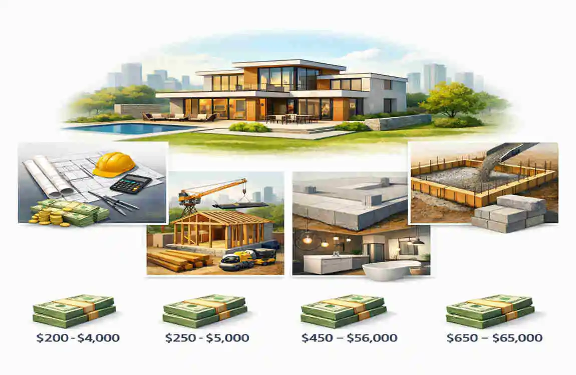 Cost of building a modern house