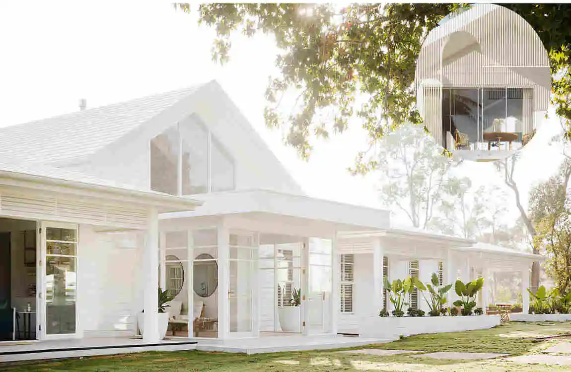 beach house style exterior