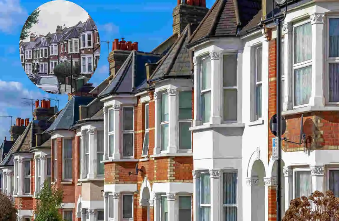 modern british row houses