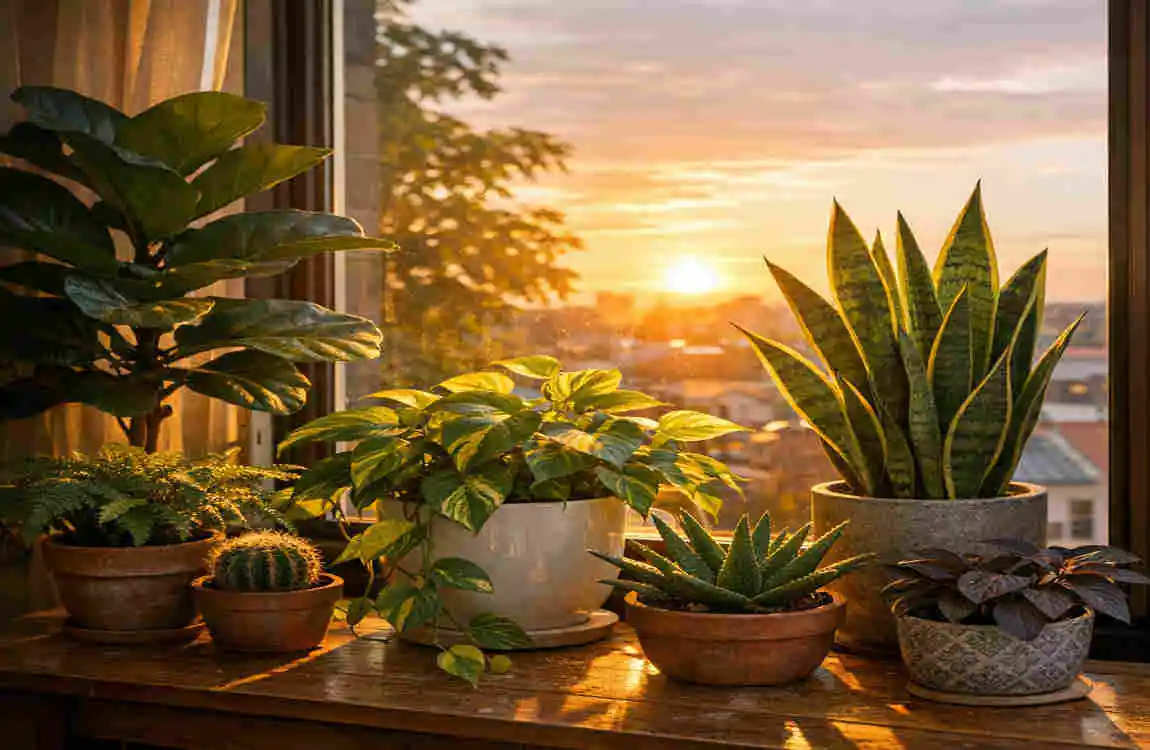 are west facing windows good for plants