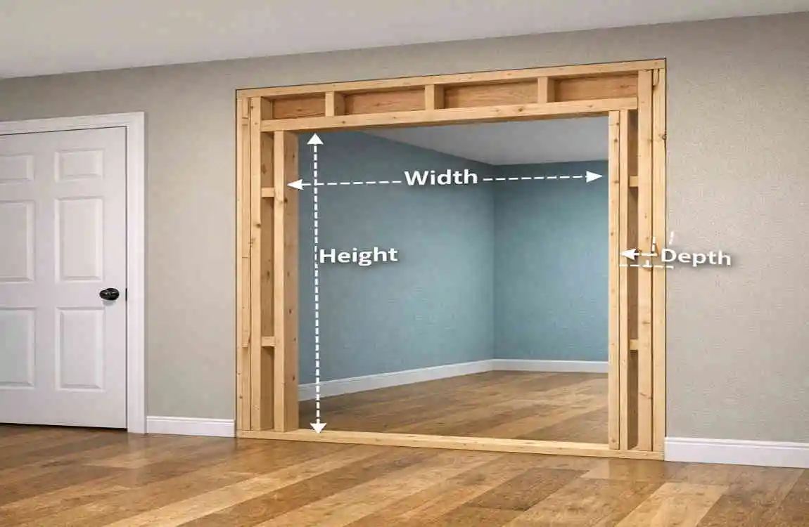 what's the rough opening for a 36-inch door