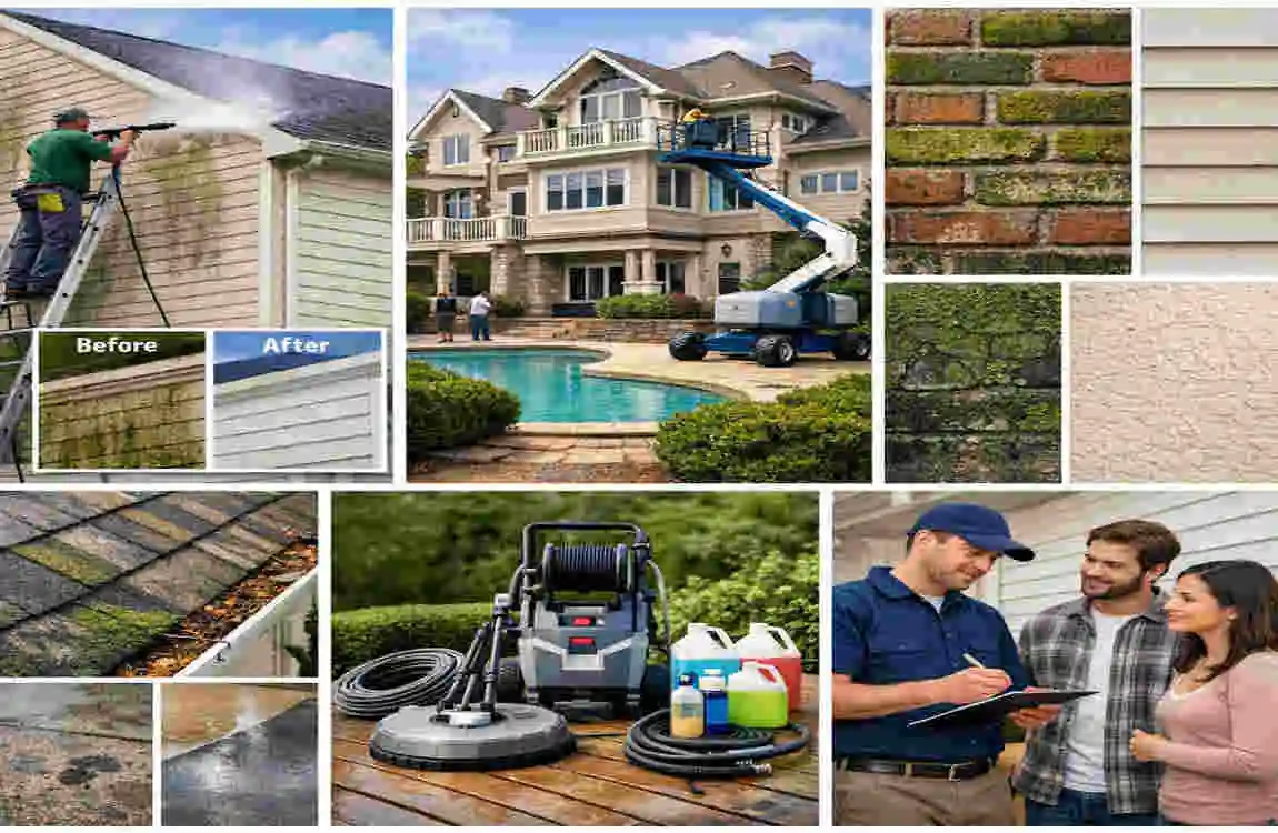 diy exterior house cleaning