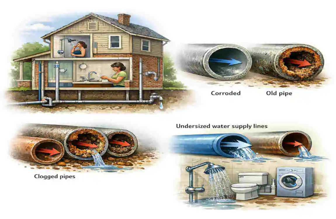 how to increase your water pressure in your house