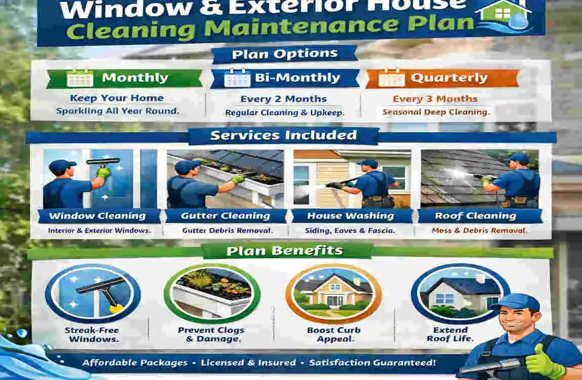 window and exterior house cleaning