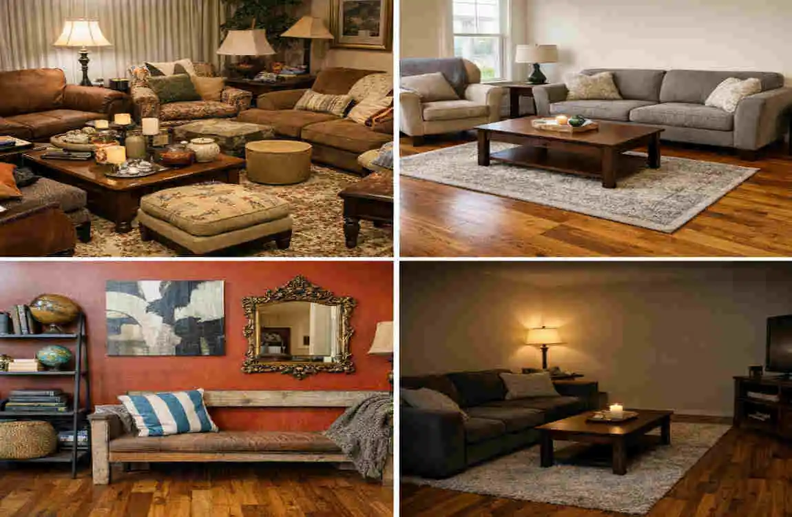 what furniture appliances and features may be included?