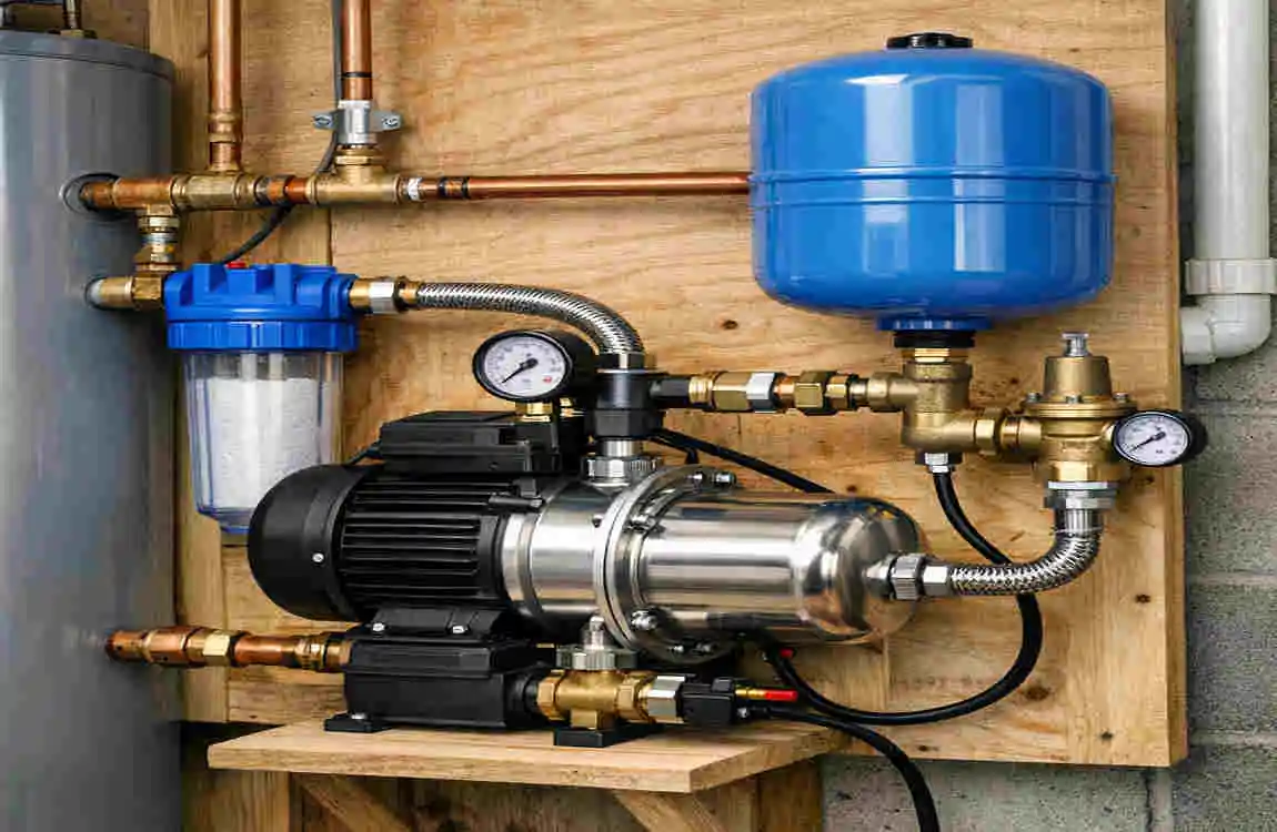 how to increase your water pressure in your house
