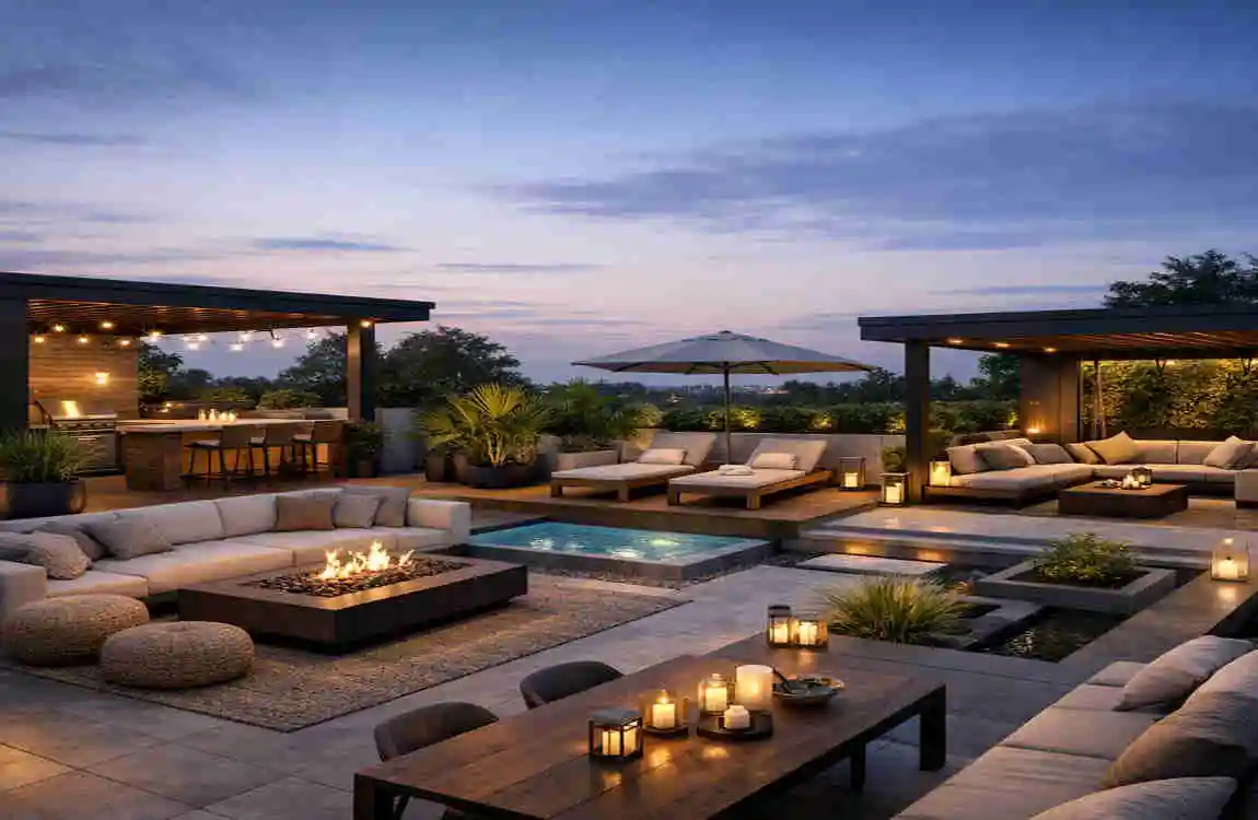 terrace rooftop design