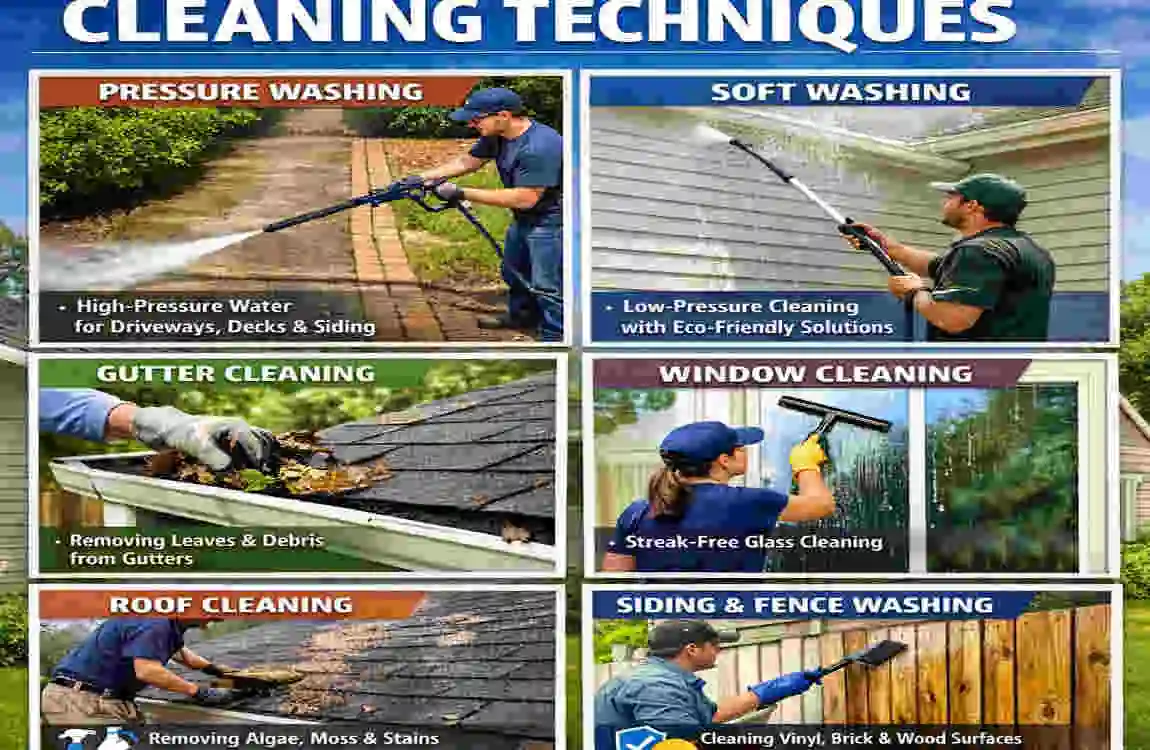 window and exterior house cleaning