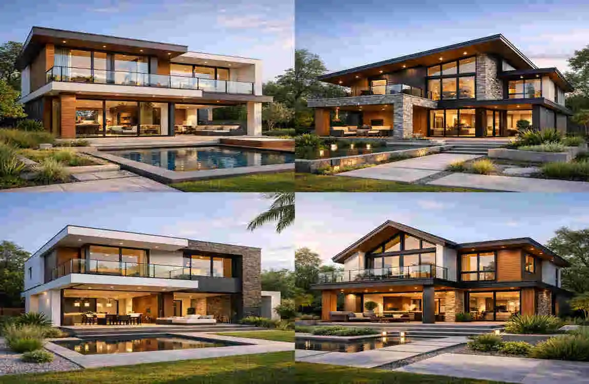 how high is a 2 storey house