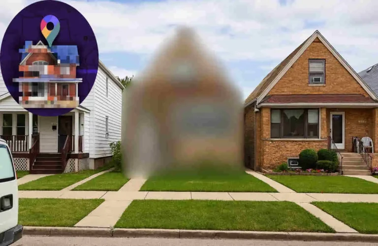 why are some houses blurred on google maps