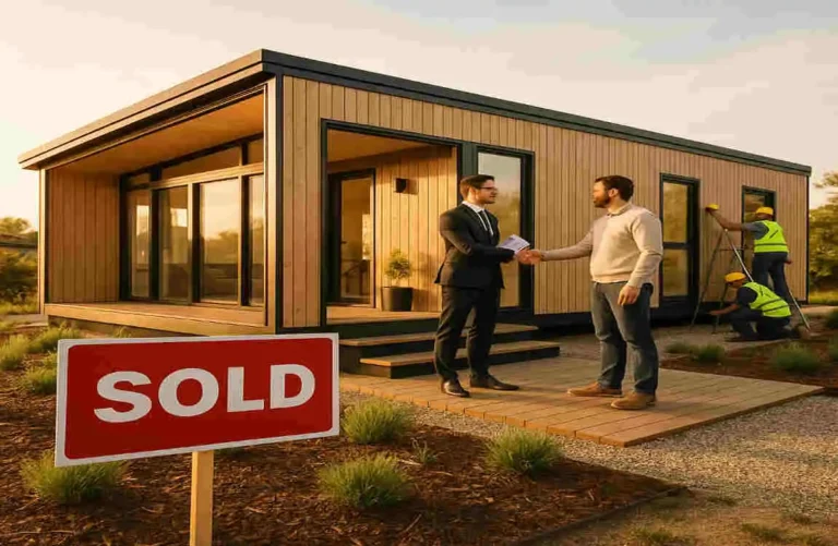 how to make a prefab house mortgageable