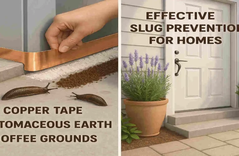 how do you stop slugs from coming in your house