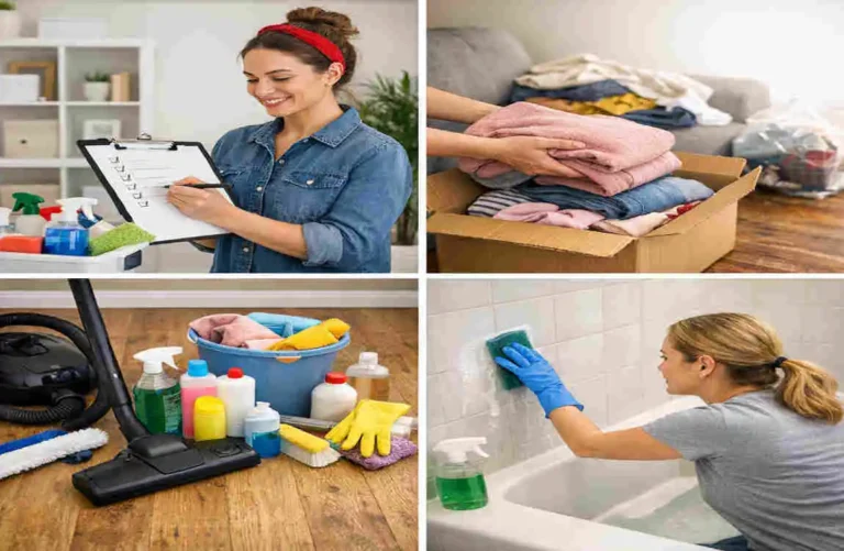 how to start deep cleaning your house