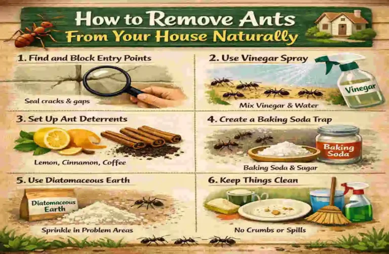 how to get ants out of house