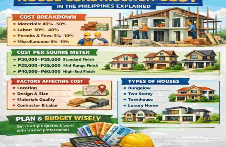 House Construction Cost in the Philippines