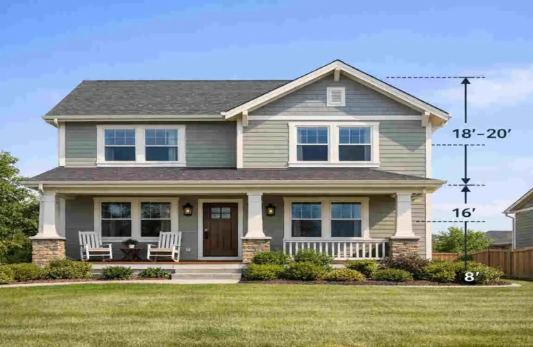 How Tall Is a 2-Storey House?
