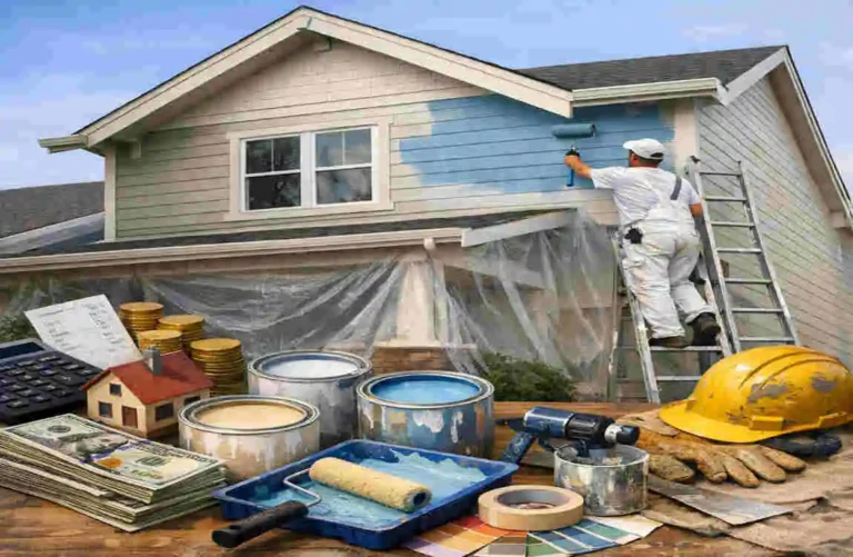 how much does a house paint