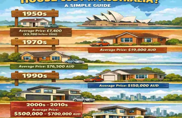 how much did a house cost in australia