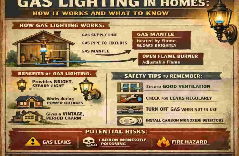 can gas give a house lights