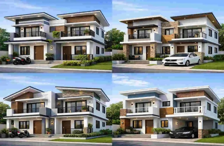 low cost duplex house design