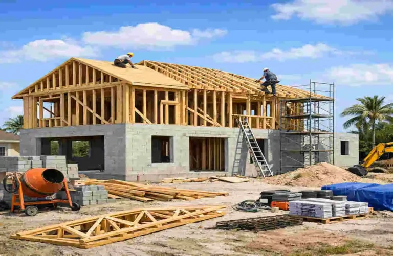 what is involved in building house in florida