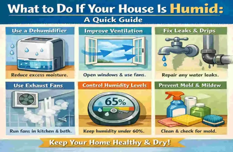 what to do if house is humid