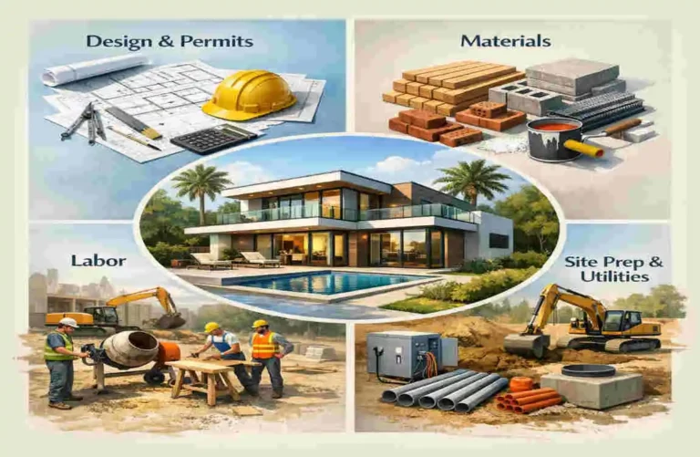 Cost of building a modern house