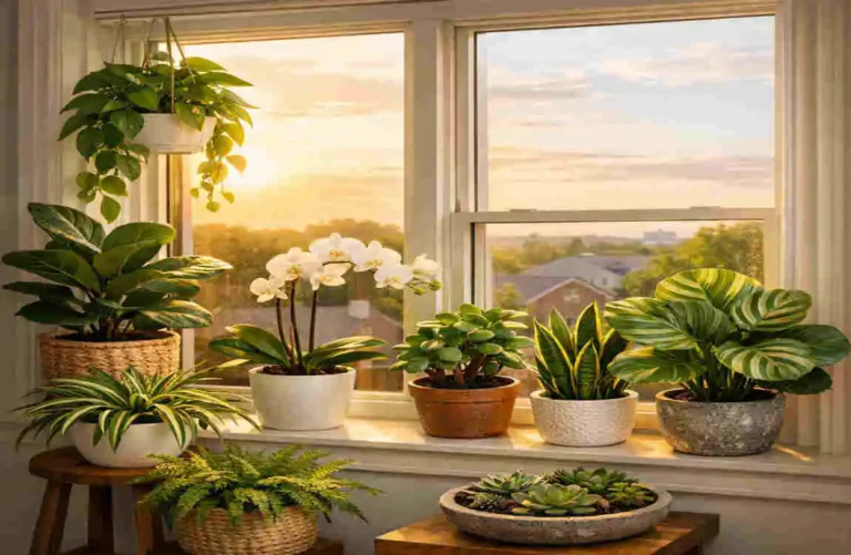 are west facing windows good for plants