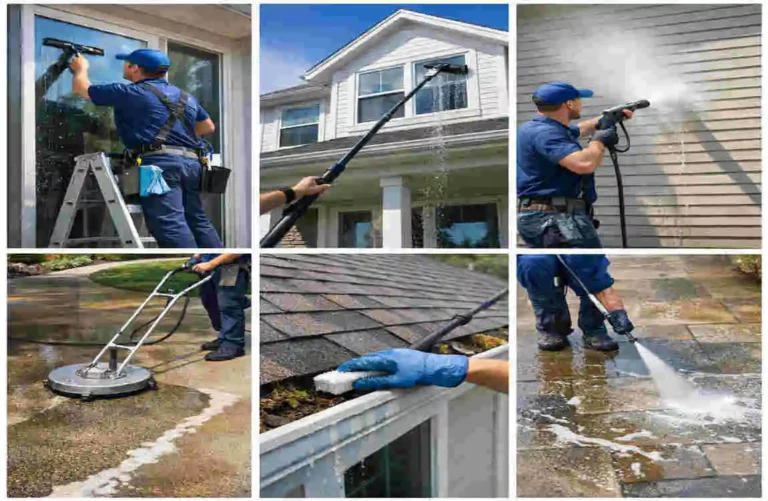 window and exterior house cleaning
